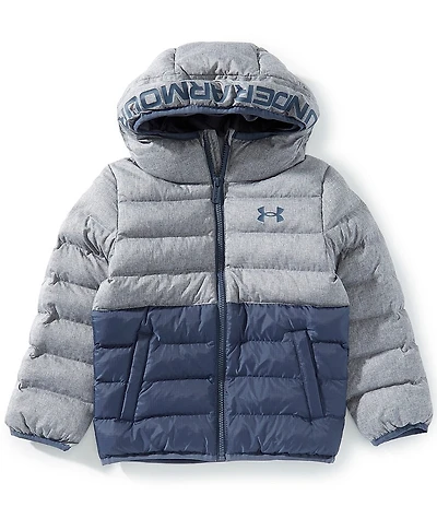 Under Armour Little Boys Pronto Colorblock Puffer Ski Jacket