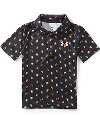 Under Armour Little Boys Short-Sleeve Printed Matchplay Polo Shirt