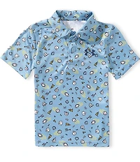 Under Armour Little Boys Short-Sleeve Printed Matchplay Polo Shirt