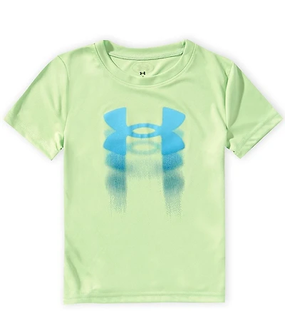 Under Armour Little Boys Short Sleeve Tech Fade Logo T-Shirt