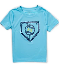 Under Armour Little Boys Short-Sleeve UA Tech™ Baseball Spray T-Shirt