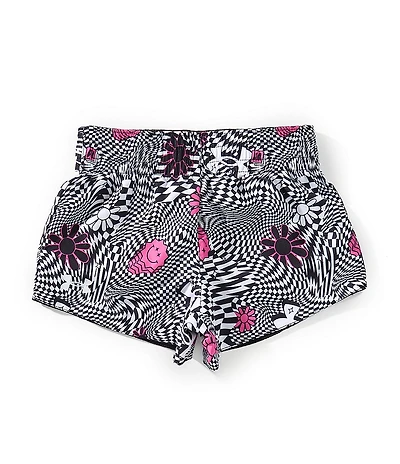 Under Armour Little Girls Printed/Solid Reversible Shorts