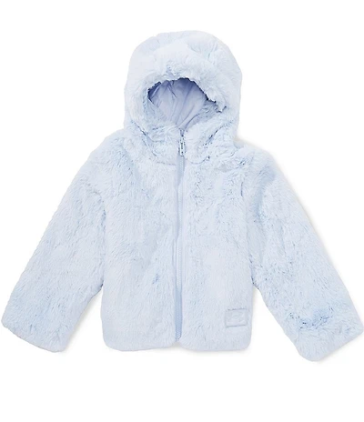 Under Armour Little Girls UA Cozy Fur Hoodie