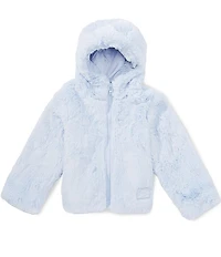 Under Armour Little Girls UA Cozy Fur Hoodie
