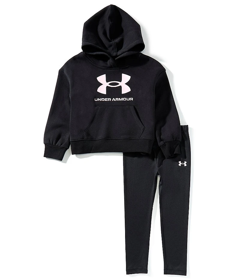 Under Armour Little Girls UA Rival Pullover & Pant Set