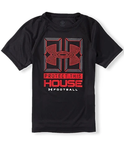 Under Armour Tech™ Big Boys Short Sleeve Football Protect This House T-Shirt