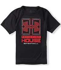 Under Armour Tech™ Big Boys Short Sleeve Football Protect This House T-Shirt