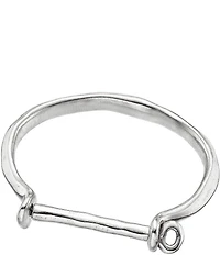 UNOde50 Twist Bar Closure Sculptural Bangle Bracelet