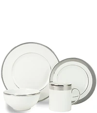 Vera Wang by Wedgwood Grosgrain 4-Piece Setting