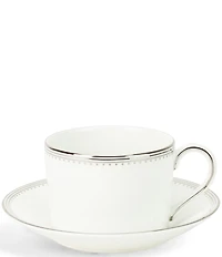 Vera Wang by Wedgwood Grosgrain Teacup & Saucer Set