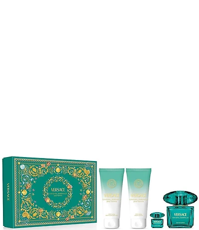 Versace Crystal Emerald Pour Femme 4-Piece Gift Set