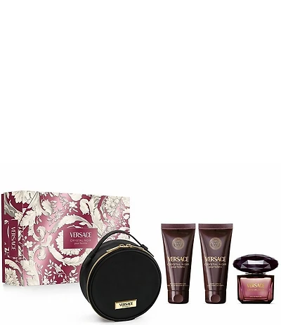 Versace Crystal Noir Eau de Parfum 4-Piece Gift Set