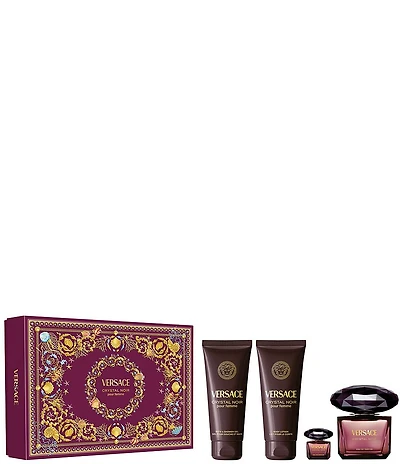 Versace Crystal Noir Eau de Parfum 4-Piece Gift Set