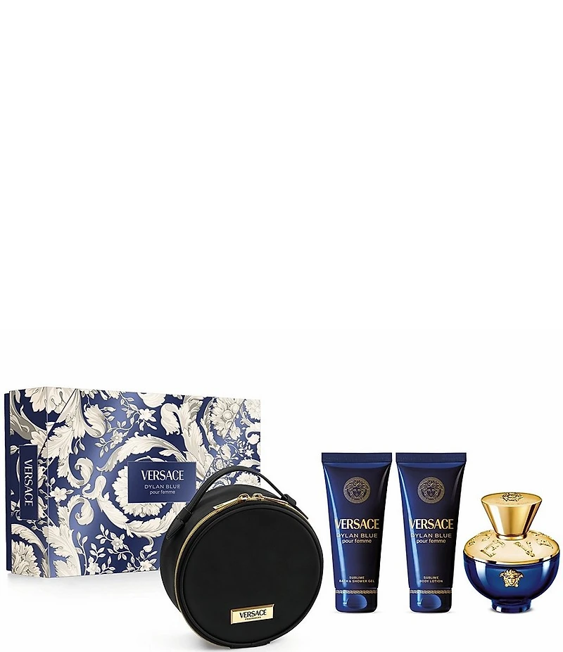 Versace Dylan Blue Pour Femme Eau de Parfum 4-Piece Gift Set