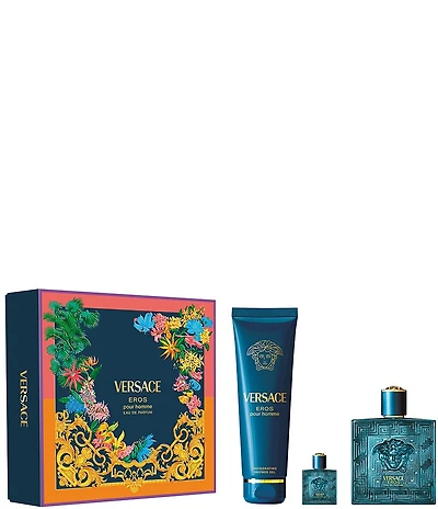 Versace Eros Eau de Parfum 3-Piece Gift Set