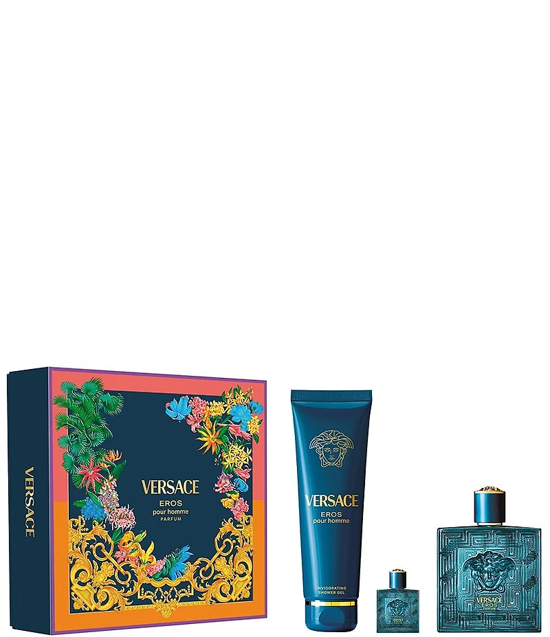 Versace Eros Parfum 3-Piece Gift Set
