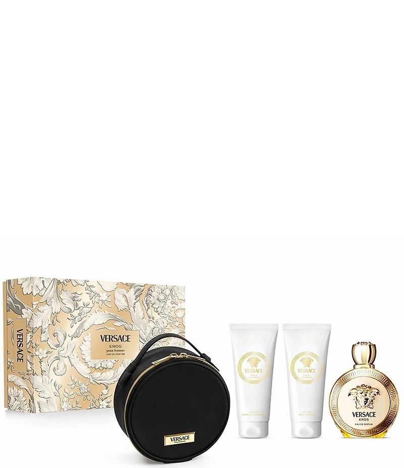 Versace Eros Pour Femme Eau de Parfum 4-Piece Gift Set