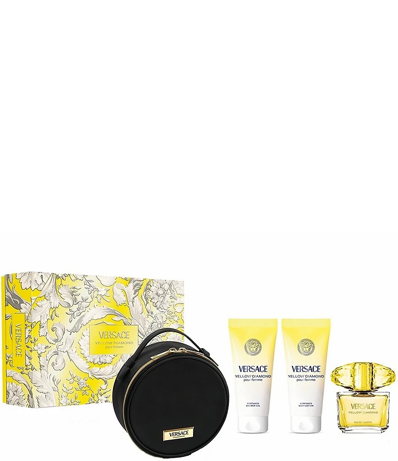 Versace Yellow Diamond 4-Piece Gift Set