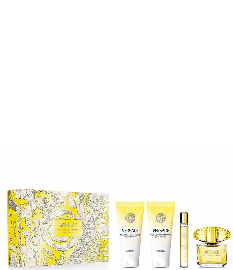 Versace Yellow Diamond Eau de Toilette Spray Gift Set