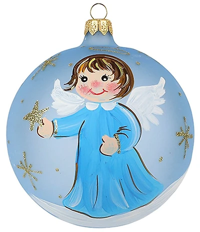 VIETRI Baby Boy Angel Ornament