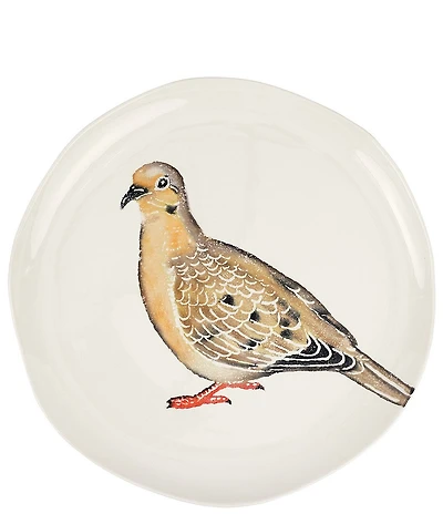 VIETRI Cacciatore Dove Round Platter