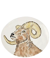 VIETRI Cacciatore Ram Medium Oval Platter