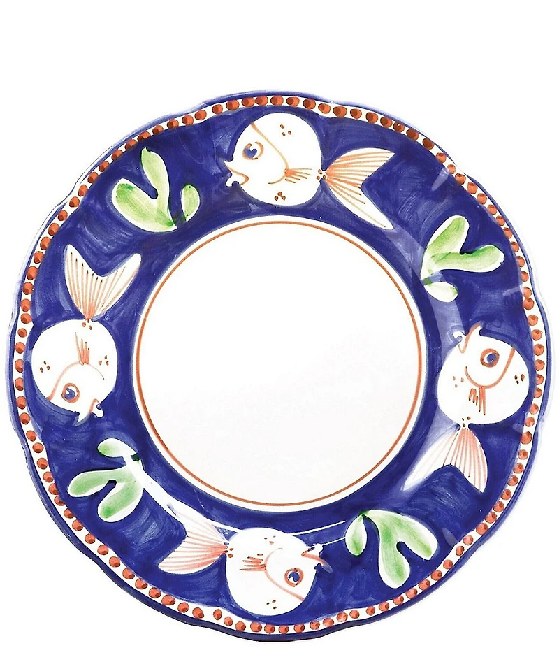 VIETRI Campagna Pesce Fish Print Service Charger Plate