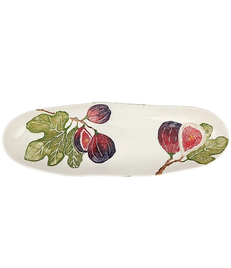 VIETRI Fico Narrow Oval Platter