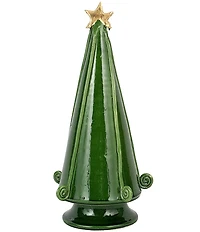 VIETRI Foresta Green Medium Tree with Swirl