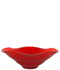 VIETRI Glass Centerpiece Bowl