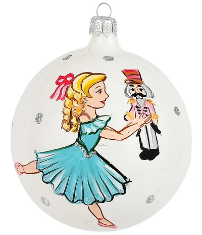 VIETRI Holiday Nutcracker Clara Ornament