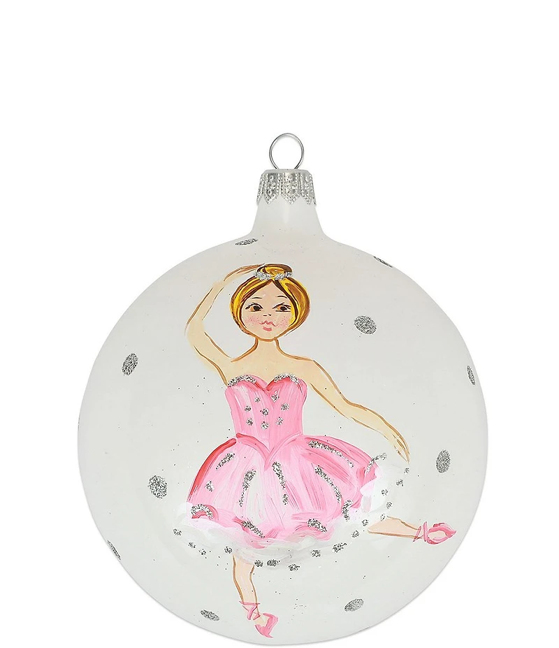 VIETRI Holiday Nutcracker Sugar Plum Fairy Ornament