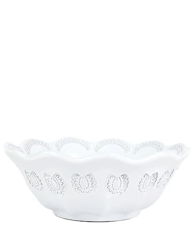VIETRI Incanto Lace Medium Round Decorative Bowl