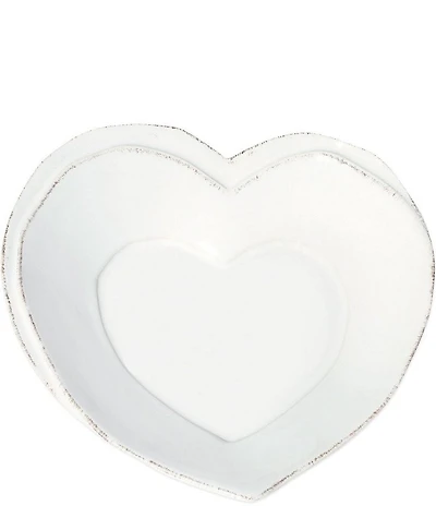 VIETRI Lastra Heart Dish