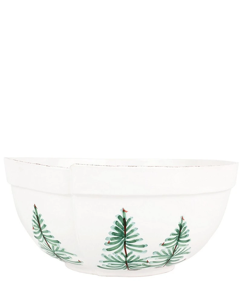 VIETRI Lastra Holiday Centerpiece Bowl