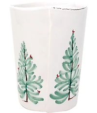 VIETRI Lastra Holiday Utensil Holder