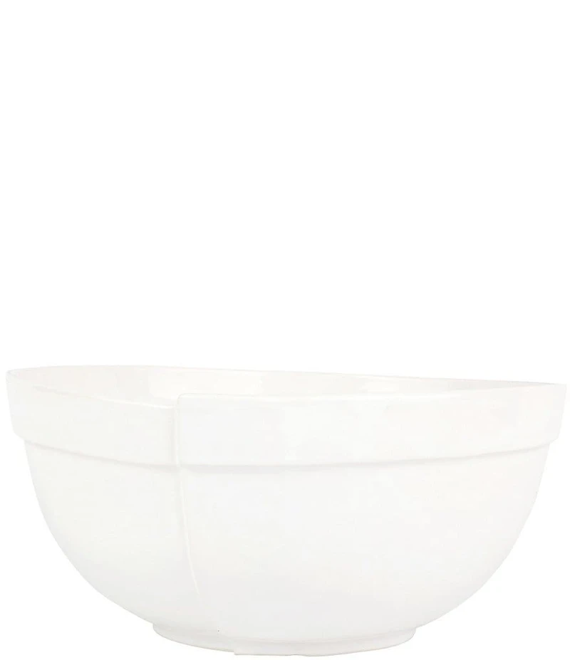 VIETRI Lastra White Centerpiece Bowl