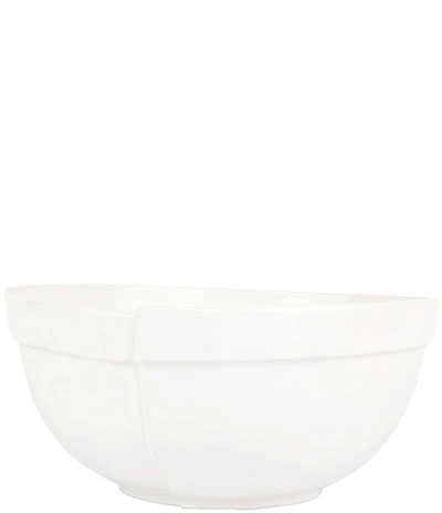 VIETRI Lastra White Centerpiece Bowl