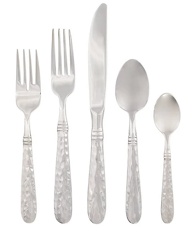 VIETRI Martellato Five-Piece Place Setting