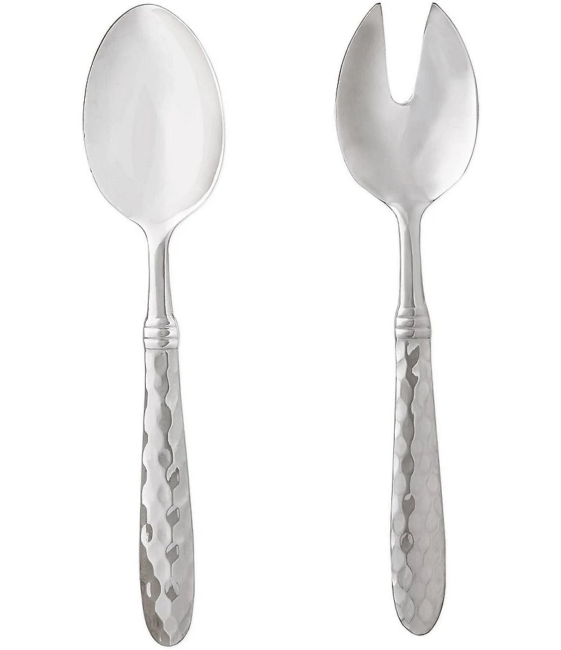 VIETRI Martellato Salad Server Set