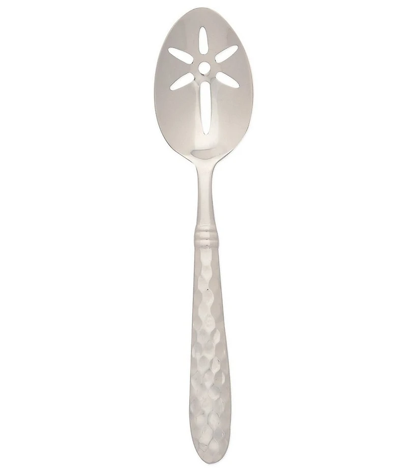 VIETRI Martellato Slotted Serving Spoon