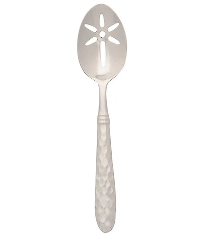VIETRI Martellato Slotted Serving Spoon