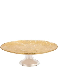 VIETRI Moon Glass Cake Stand