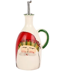 VIETRI Old St. Nick Handled Olive Oil Bottle