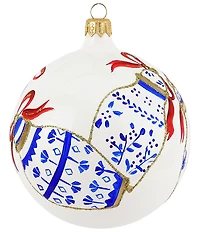 VIETRI Ornaments Blue and White Ginger Jars Ornament