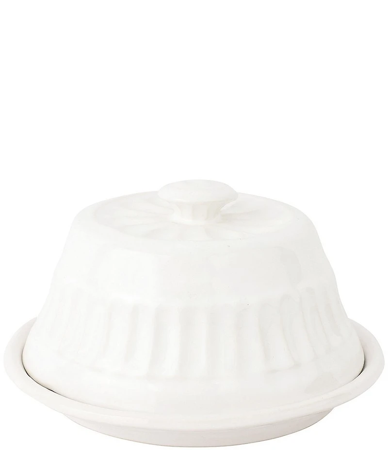 VIETRI Pietra Serena Butter Dish