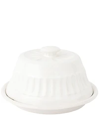 VIETRI Pietra Serena Butter Dish