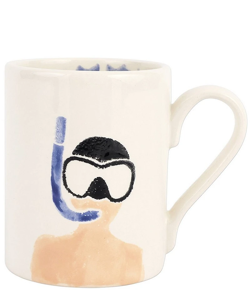 VIETRI Riviera Scuba Mug