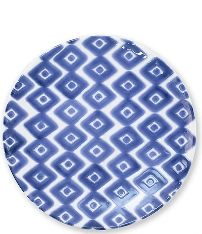 VIETRI Santorini Diamond Salad Plate
