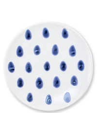 VIETRI Santorini Dot Salad Plate